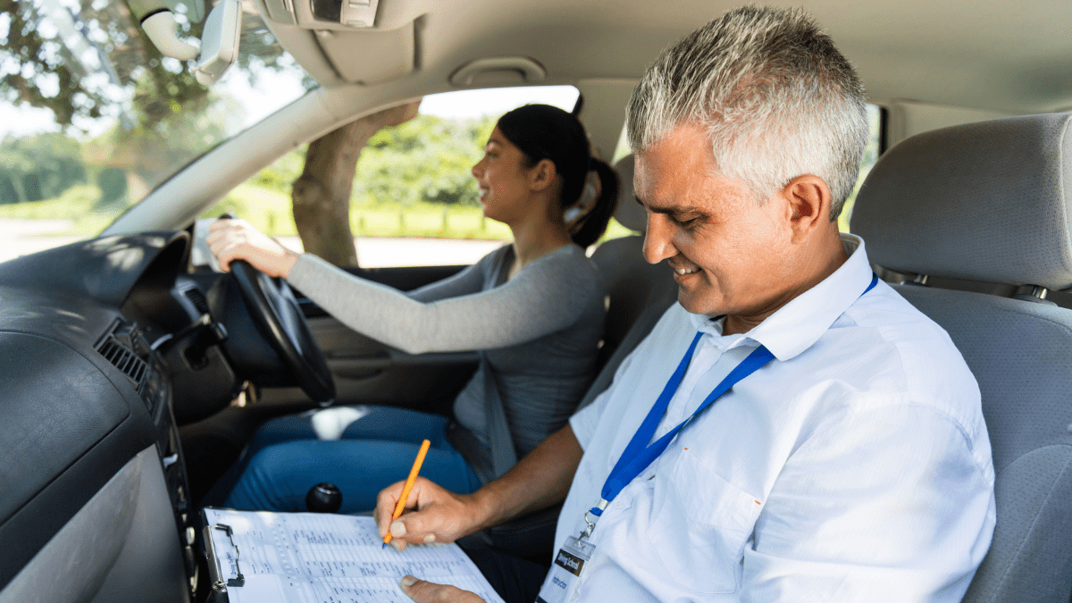 car rental for driving test